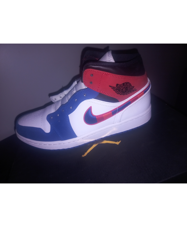 Nike Air Jordan 1 Mid Multicolor Swoosh