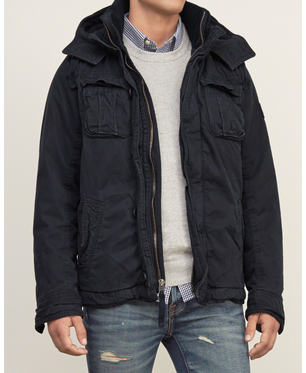 Campera abercrombie & fitch talle xl